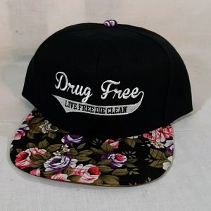 Floral Straight Edge Snapback
